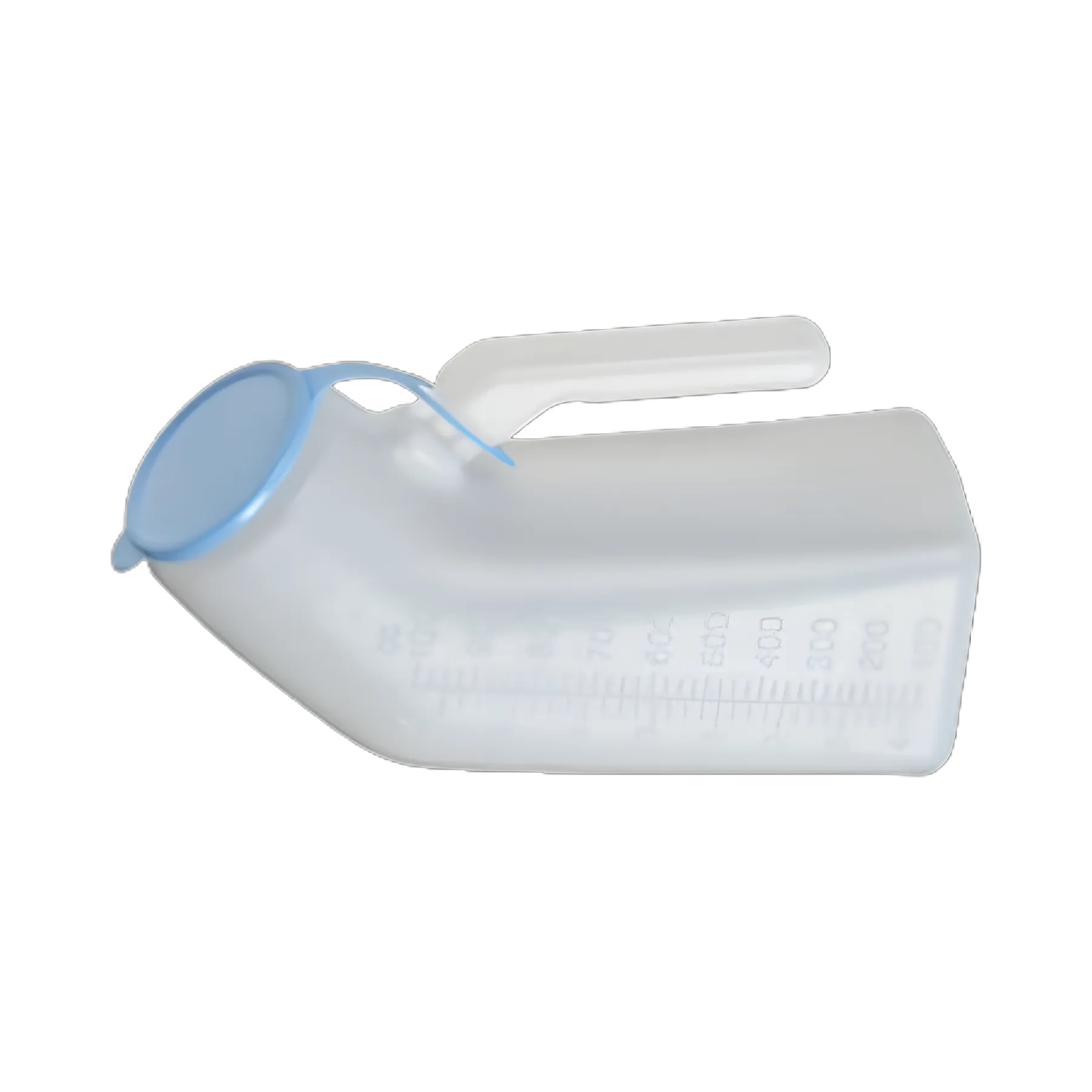 Nova 1 Quart Male Urinal with Spill-Resistant Lid - Single Patient Use
