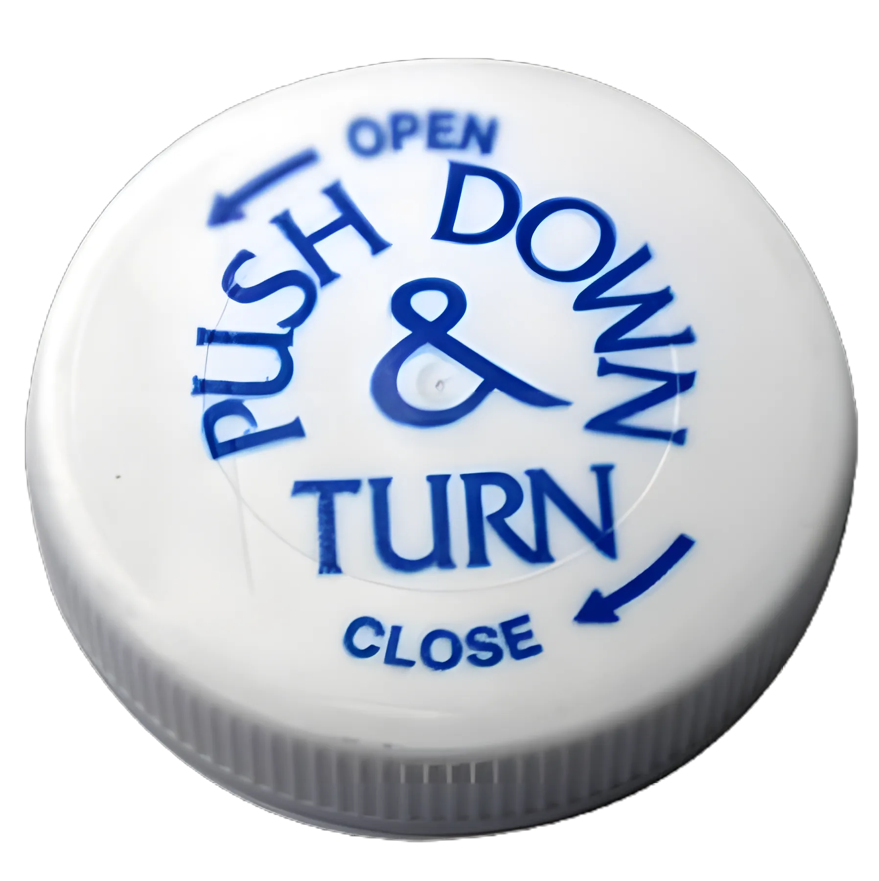 Child-Resistant Medication Vial Cap PRX For 30 and 60 Dram Vials