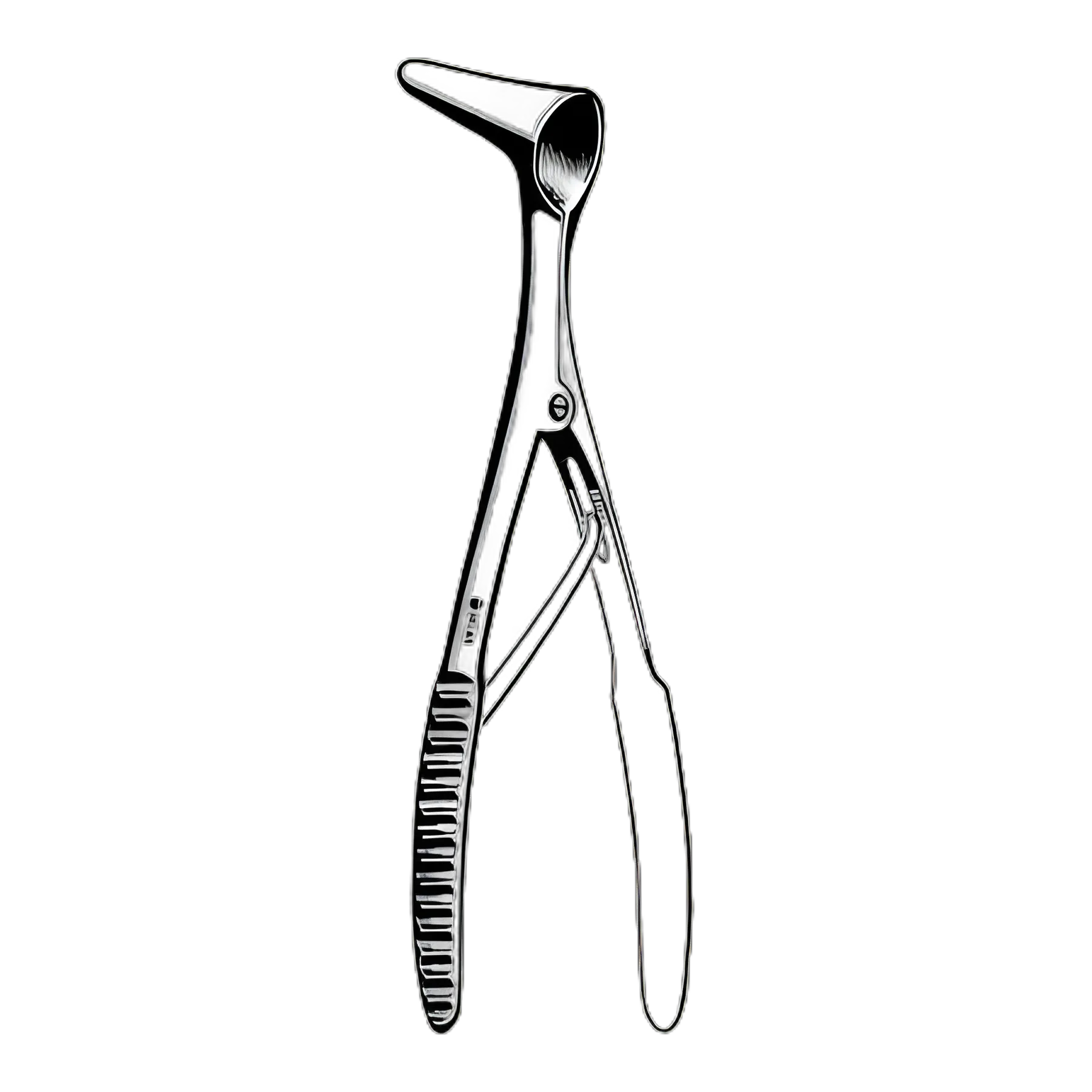 Econo™ Vienna Large Nasal Speculum 5-1/2 Inch, 35mm Blades, Stainless Steel