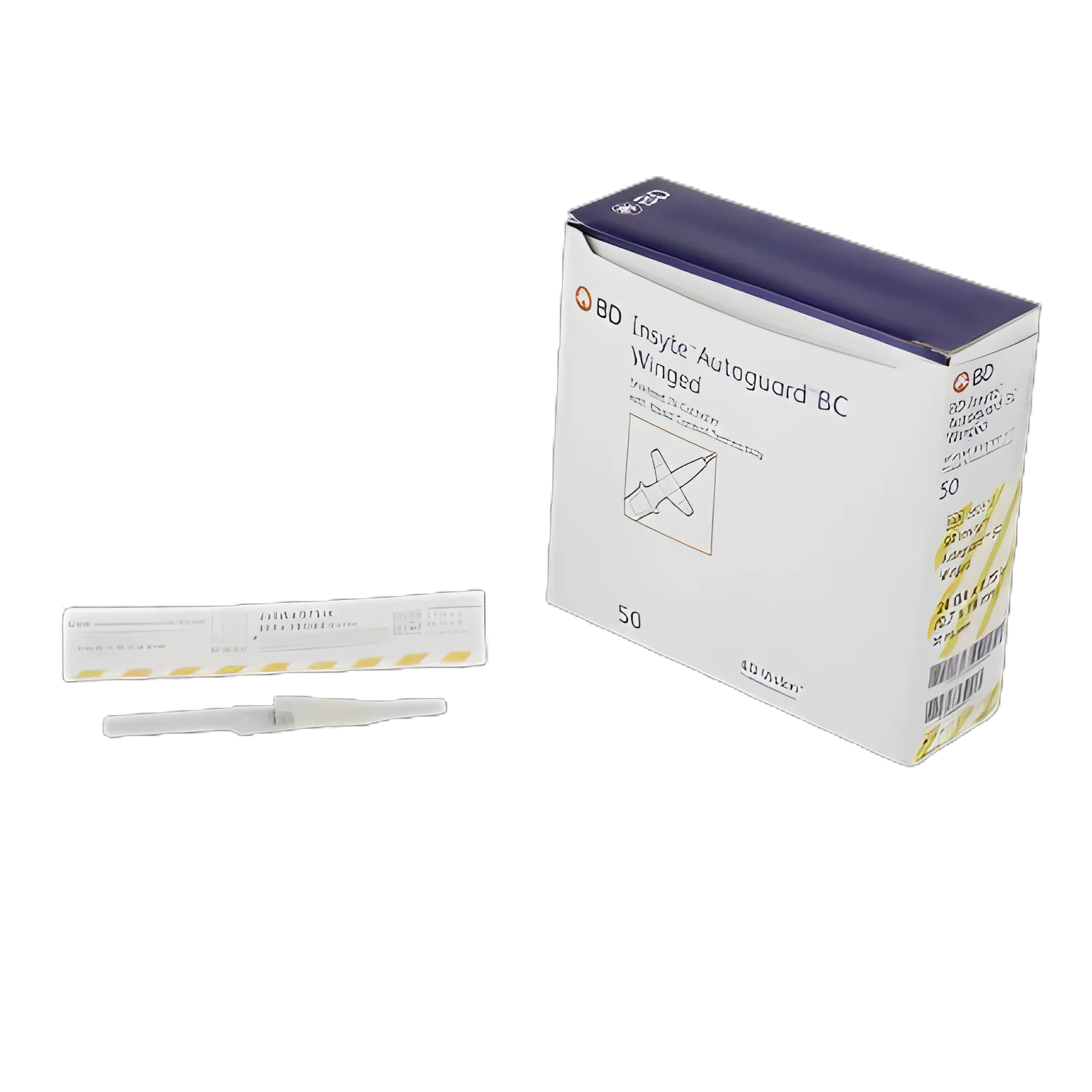 Peripheral IV Catheter Insyte™ Autoguard™ BC 24 Gauge 0.75 Inch Button Retracting Safety Needle - 382612