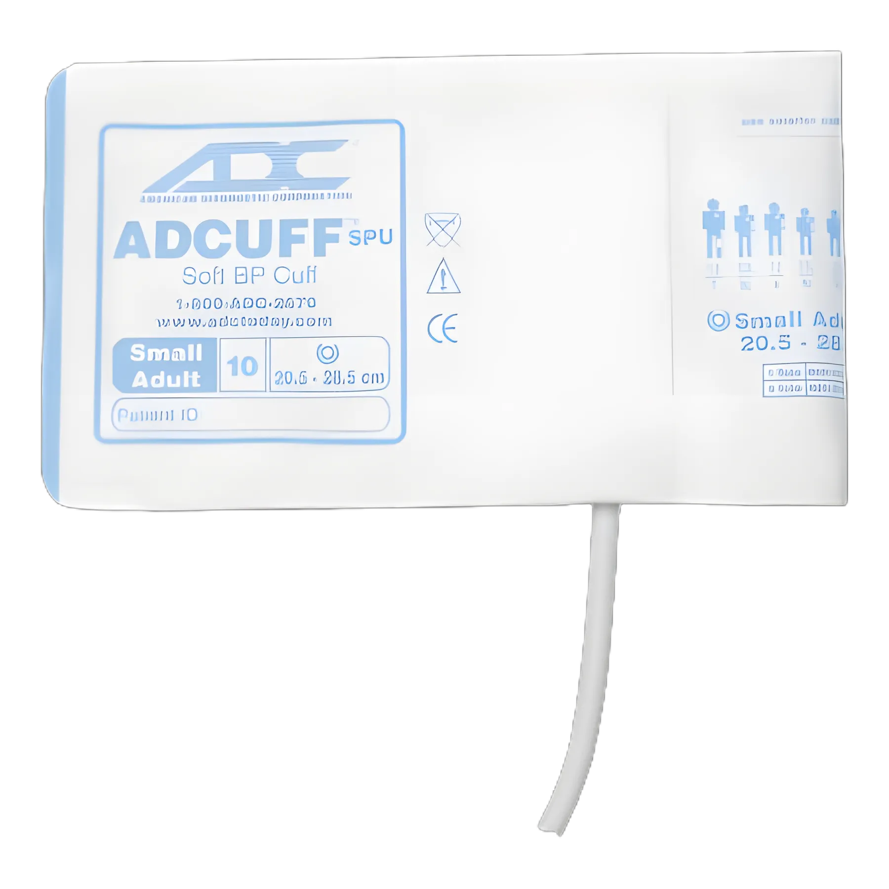 Adcuff™ Single Patient Use Blood Pressure Cuff for Small Adults 20.5-28.5 cm