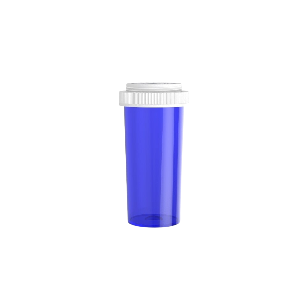 MHC Medical - Easytouch - 854002 - Reversible Caps 40 Dram BLUE